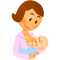 ママと赤ちゃん授乳